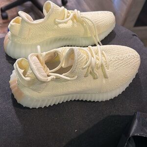 Off brand Adidas  Yeezy Boost 350 V2 Light Yellow Sneakers